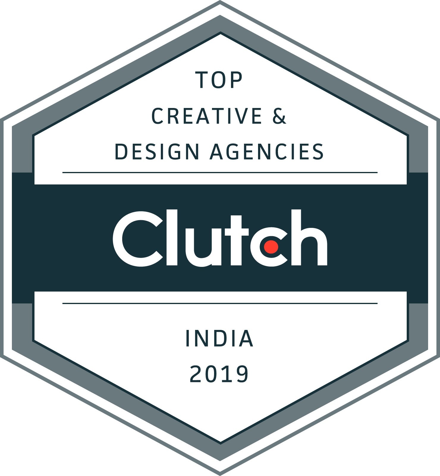 Clutch Badge - Top Creative and Design Agencies in India